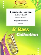 Concert-Poeme by Wassilenko Sergei for Bb Bass and Piano (Bb Bass and Piano)