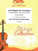 Auf Flugeln des Gesanges by Mendelssohn Bartholdy Felix - Mortimer John Glenesk - for Viola and Piano (Viola and Piano)