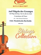 Auf Flugeln des Gesanges by Mendelssohn Bartholdy Felix - Mortimer John Glenesk - for Contrabass and Piano (Contrabass and Piano)
