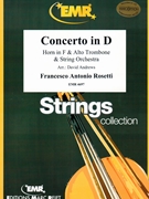 Concerto in D by Haydn Michael - Andrews David - for Horn Alto Trombone and String Orchestra (Horn Alto Trombone and String Orchestra)