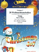 28 Weihnachtsmelodien Vol. 1 by Armitage Dennis for Viola and Piano (Viola and Piano)