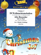 28 Weihnachtsmelodien Vol. 2 by Armitage Dennis for Alto Recorder and Organ (Alto Recorder and Organ)