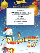 28 Weihnachtsmelodien Vol. 2 by Armitage Dennis for Tuba and Piano (Tuba and Piano)