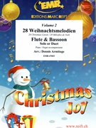 28 Weihnachtsmelodien Vol. 2 by Armitage Dennis for Flute Bassoon and Organ (Flute Bassoon and Organ)