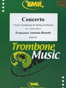 Concerto by Rosetti Francesco Antonio - Julian Oliver - for String Orchestra (String Orchestra (Duet for Trombone))