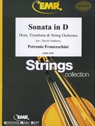 Sonata in D by Franceschini Petronio - Andrews David - for String Orchestra (String Orchestra (Horn and Trombone Duet))