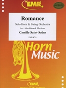 Romance by Saint-Saens Camille - Mortimer John Glenesk - for Horn and String Orchestra (Horn and String Orchestra)