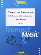 Concertino Romantico by Baratto Paolo for Trumpet and String Orchestra (Trumpet and String Orchestra)