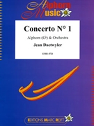 Concerto # 1 by Daetwyler Jean for Alphorn and Orchestra (Alphorn and Orchestra)