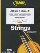 Album Volume 8 by Naulais Jerome for String Quartet and Piano (String Quartet and Piano (Piano (Keyboard / Organ) Percussions optional))