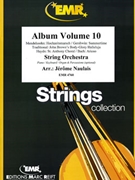 Album Volume 10 by Naulais Jerome for String Orchestra and Percussion (String Orchestra and Percussion (Piano (Keyboard / Organ) Percussions optional))