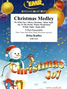 Christmas Medley by Kadlec Jirka for 5 - Part Ensemble and Piano / Keyboard (5 - Part Ensemble and Piano / Keyboard (Piano / Guitar Bass Guitar Drums Percussion (optional)))