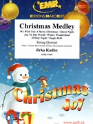 Christmas Medley by Kadlec Jirka for String Quintet (String Quintet (Piano / Guitar Bass Guitar Drums Percussion (optional)))