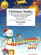 Christmas Medley by Kadlec Jirka for 2 Trumpets Horn and Trombone (2 Trumpets Horn and Trombone (Piano / Guitar Bass Guitar Drums Percussion (optional)))