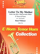 Letter To My Mother by Willener Rene - Jirka Kadlec - for Eb Horn and Piano (Eb Horn and Piano)