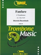 Fanfare by Buxtehude Dietrich - Marc Reift - for 4 Trombones (4 Trombones)