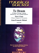 Te Deum by Michel Jean-Francois for Men's Choir 2 Pianos and Percussions (Men's Choir 2 Pianos and Percussions)