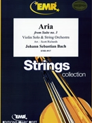 Aria by Bach Johann Sebastian - Scott Richards - for String Orchestra (String Orchestra (Violin Solo))