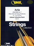 Aria by Bach Johann Sebastian - Scott Richards - for String Orchestra (String Orchestra (Oboe Solo))