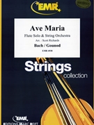 Ave Maria by Bach and Gounod - Scott Richards - for Flute and String Orchestra (Flute and String Orchestra)