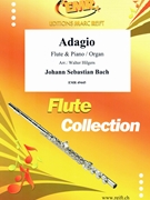 Adagio by Bach Johann Sebastian - Walter Hilgers - for Flute and Organ (Flute and Organ)