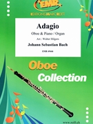 Adagio by Bach Johann Sebastian - Walter Hilgers - for Oboe and Piano (Oboe and Piano)