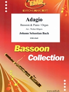 Adagio by Bach Johann Sebastian - Walter Hilgers - for Bassoon and Organ (Bassoon and Organ)