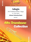 Adagio by Bach Johann Sebastian - Walter Hilgers - for Alto Trombone and Piano (Alto Trombone and Piano)