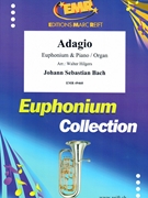 Adagio by Bach Johann Sebastian - Walter Hilgers - for Euphonium and Organ (Euphonium and Organ)