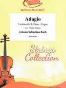 Adagio by Bach Johann Sebastian - Walter Hilgers - for Violoncello and Piano (Violoncello and Piano)