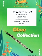 Concerto Nr. 2 by Ponchielli Amilcare - Sommerhalder Max - for Oboe and Piano (Oboe and Piano)