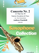 Concerto Nr. 2 by Ponchielli Amilcare - Sommerhalder Max - for Soprano Saxophone and Piano (Soprano Saxophone and Piano)