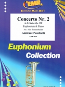 Concerto Nr. 2 by Ponchielli Amilcare - Sommerhalder Max - for Euphonium and Piano (Euphonium and Piano)