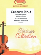 Concerto Nr. 2 by Ponchielli Amilcare - Sommerhalder Max - for Violin and Piano (Violin and Piano)