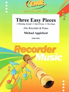 Three Easy Pieces by Appleford Michael for Alto Recorder and Piano (Alto Recorder and Piano)