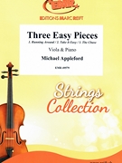Three Easy Pieces by Appleford Michael for Viola and Piano (Viola and Piano)