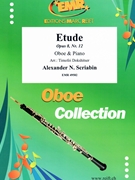 Etude by Scriabin Alexander - Timofei Dokshitser - for Oboe and Piano (Oboe and Piano)