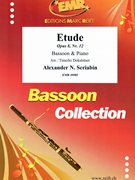 Etude by Scriabin Alexander - Timofei Dokshitser - for Bassoon and Piano (Bassoon and Piano)