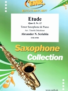 Etude by Scriabin Alexander - Timofei Dokshitser - for Tenor Saxophone and Piano (Tenor Saxophone and Piano)
