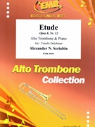 Etude by Scriabin Alexander - Timofei Dokshitser - for Alto Trombone and Piano (Alto Trombone and Piano)