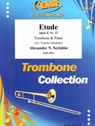 Etude by Scriabin Alexander - Timofei Dokshitser - for Trombone and Piano (Trombone and Piano)