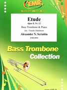 Etude by Scriabin Alexander - Timofei Dokshitser - for Bass Trombone and Piano (Bass Trombone and Piano)