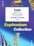 Etude by Scriabin Alexander - Timofei Dokshitser - for Euphonium and Piano (Euphonium and Piano)