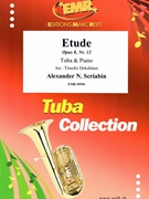 Etude by Scriabin Alexander - Timofei Dokshitser - for Tuba and Piano (Tuba and Piano)