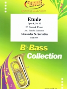 Etude by Scriabin Alexander - Timofei Dokshitser - for Bb Bass and Piano (Bb Bass and Piano)