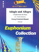 Adagio and Allegro by Handel George Frideric - Timofei Dokshitser - for 2 Euphoniums and Piano (2 Euphoniums and Piano)