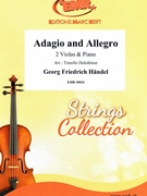 Adagio and Allegro by Handel George Frideric - Timofei Dokshitser - for 2 Violas and Piano (2 Violas and Piano)