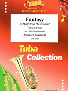 Fantasy by Ponchielli Amilcare - Sommerhalder Max - for Tuba and Piano (Tuba and Piano)
