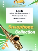 Etude by Rudisser Herbert for Alto Saxophone and Piano (Alto Saxophone and Piano)
