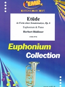 Etude by Rudisser Herbert for Euphonium and Piano (Euphonium and Piano)